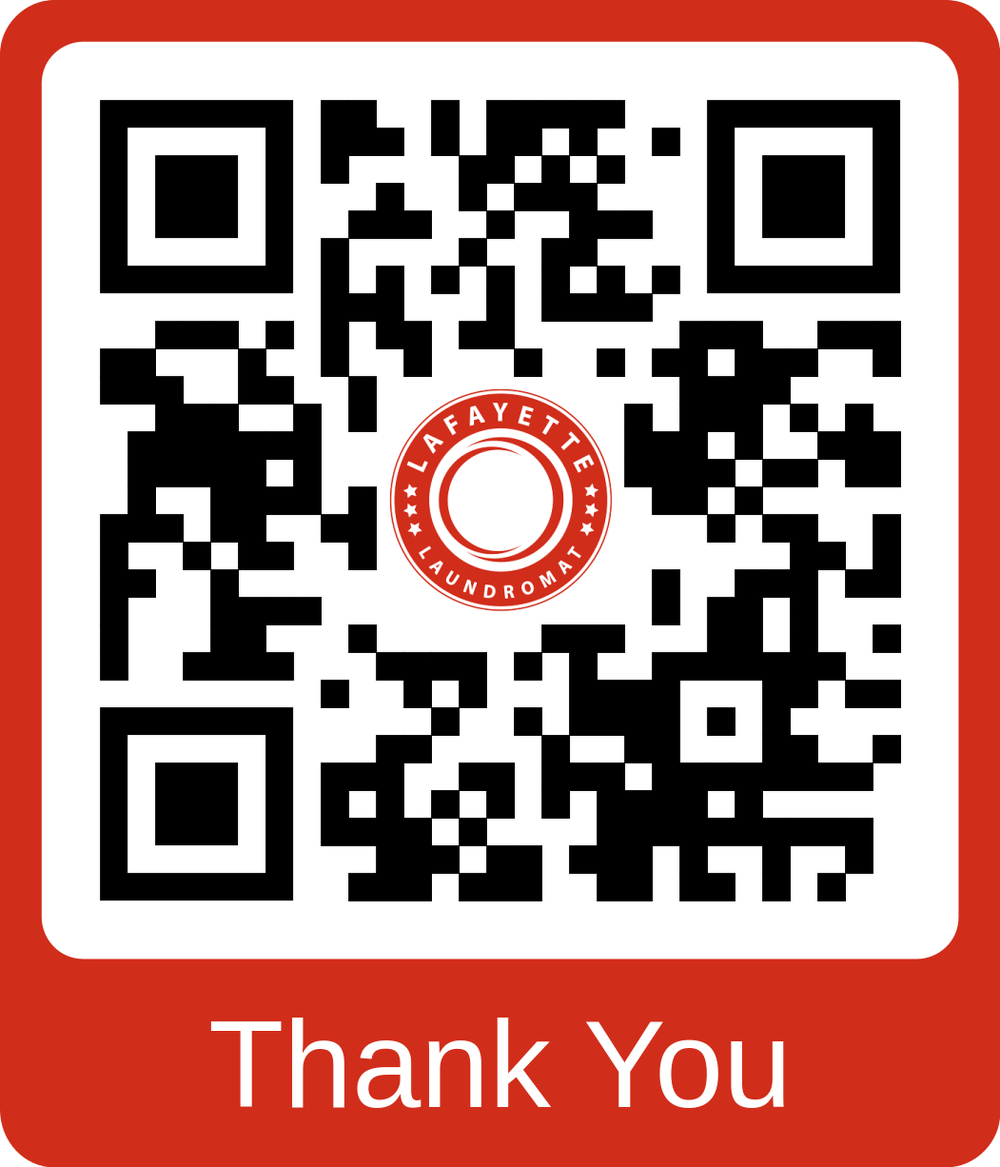 Lafayette Laundromat QR Code